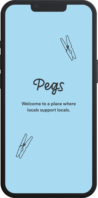 Local Pegs mobile page